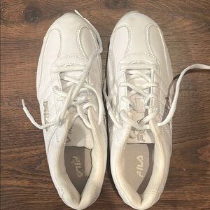 Fila White Cheerleader Sneakers